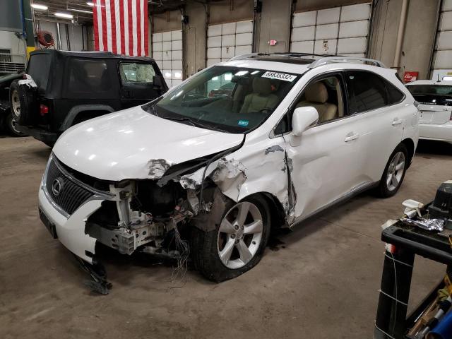 LEXUS RX 350 2010 with VIN 2T2BK1BA6AC079000 - Photo from auction