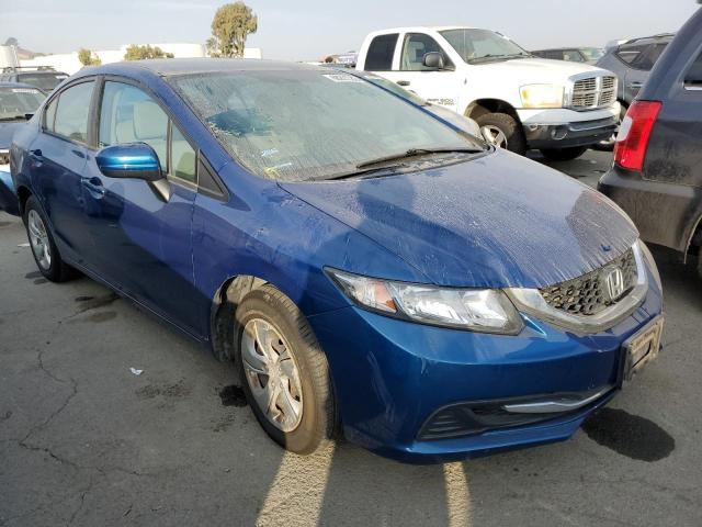 Photo 4 from auction – 2014 HONDA CIVIC LX with VIN 19XFB2F54EE229007