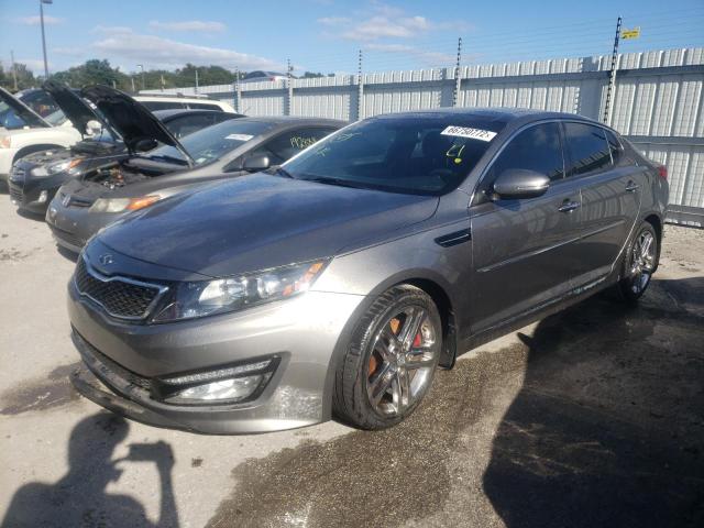 KIA OPTIMA SX 2013 with VIN 5XXGR4A64DG173572 - Photo from auction