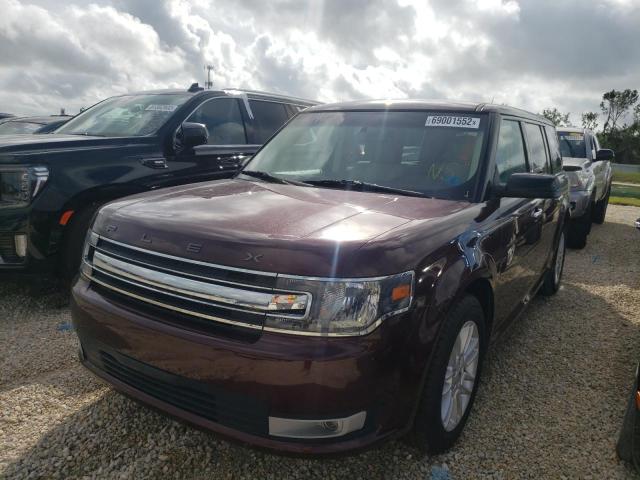 FORD FLEX SEL 2018 with VIN 2FMGK5C8XJBA16404 - Photo from auction