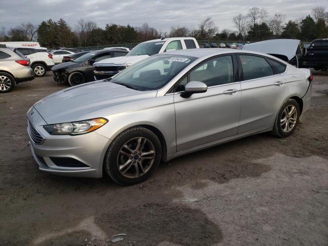 FORD FUSION SE 2018 with VIN 3FA6P0HD6JR229044 - Photo from auction