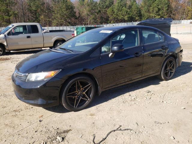 HONDA CIVIC LX 2012 with VIN 2HGFB2F56CH332335 - Photo from auction
