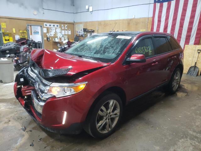 FORD EDGE SEL 2013 with VIN 2FMDK4JC6DBC86254 - Photo from auction