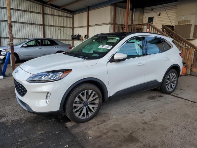 FORD ESCAPE TIT 2020 with VIN 1FMCU9J90LUA66060 - Photo from auction