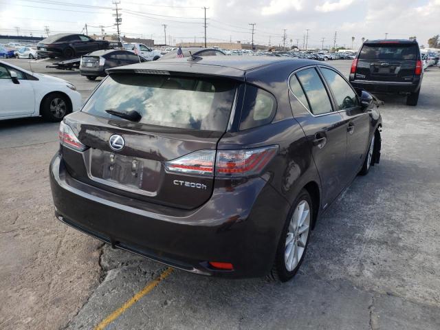 Photo 3 from auction – 2012 LEXUS CT 200 with VIN JTHKD5BH4C2109324