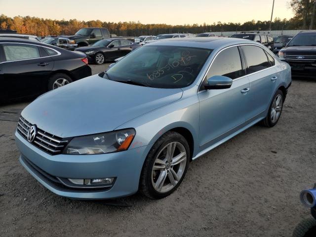 VOLKSWAGEN PASSAT SE 2013 with VIN 1VWBN7A32DC018013 - Photo from auction