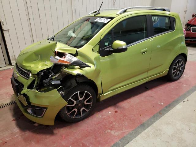 CHEVROLET SPARK 2LT 2014 مع رقم تعريف المركبة KL8CF6S99EC400177 - صورة من المزاد