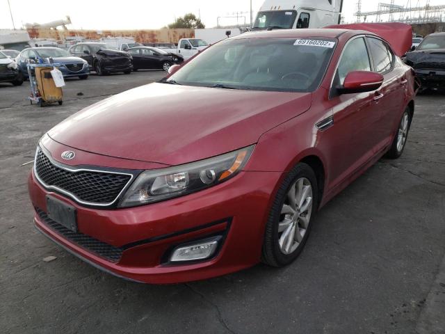 KIA OPTIMA EX 2015 with VIN 5XXGN4A73FG411502 - Photo from auction