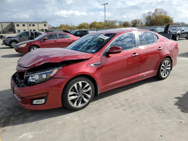 KIA OPTIMA SX 2015 with VIN 5XXGR4A62FG513983 - Photo from auction