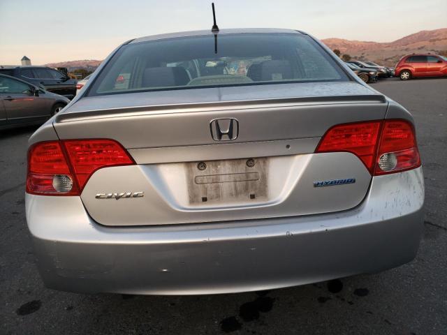 Photo 6 from auction – 2006 HONDA CIVIC HYBR with VIN JHMFA36216S027740
