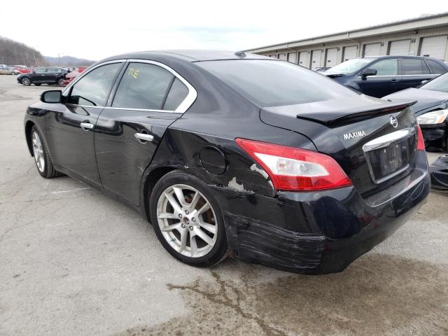 Photo 2 from auction – 2009 NISSAN MAXIMA S with VIN 1N4AA51E39C811947