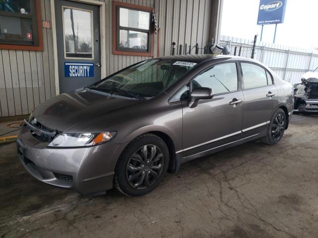 HONDA CIVIC LX 2010 with VIN 19XFA1F52AE018573 - Photo from auction