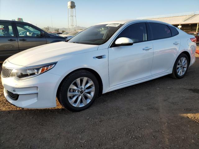 KIA OPTIMA EX 2018 with VIN 5XXGU4L30JG216656 - Photo from auction