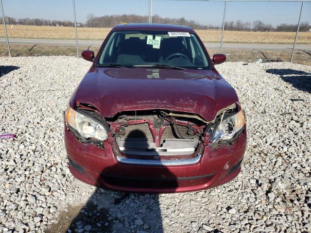 Photo 5 from auction – 2009 SUBARU LEGACY 2.5 with VIN 4S3BL616997224765