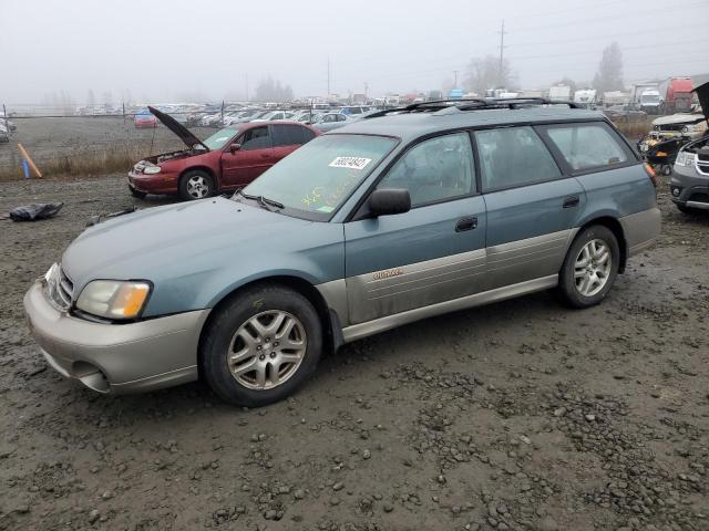 SUBARU LEGACY OUT 2002 with VIN 4S3BH665X27612837 - Photo from auction