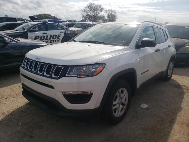 JEEP COMPASS SP 2021 with VIN 3C4NJCAB2MT502246 - Photo from auction