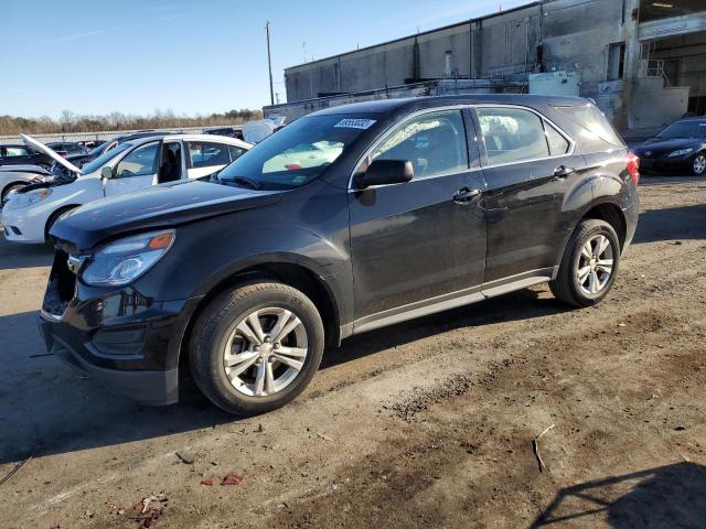 CHEVROLET EQUINOX LS 2017 with VIN 2GNALBEK3H1607972 - Photo from auction