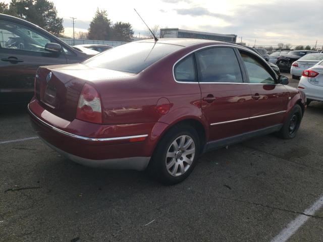 Photo 3 from auction – 2001 VOLKSWAGEN PASSAT GLS with VIN WVWPD63B91P136283
