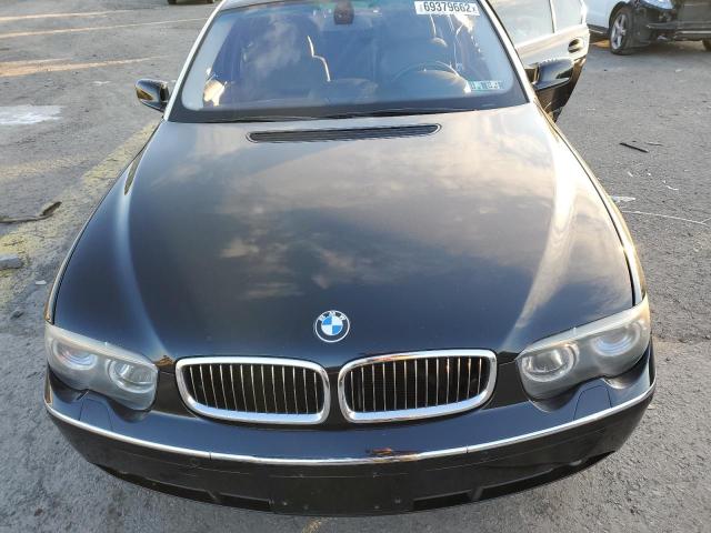 Photo 11 from auction – 2004 BMW 745 LI with VIN WBAGN63544DS52937
