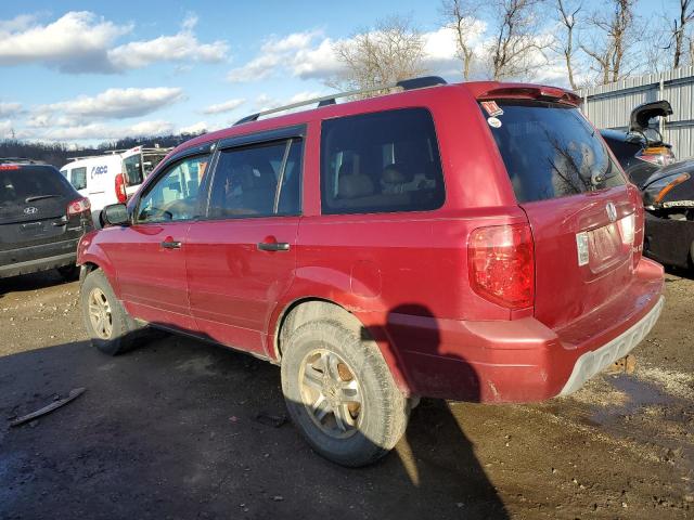 Photo 2 from auction – 2004 HONDA PILOT EXL with VIN 2HKYF18544H549684