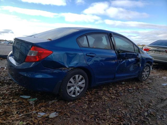 Photo 3 from auction – 2012 HONDA CIVIC LX with VIN 2HGFB2F50CH501197