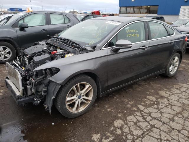 FORD FUSION SE 2018 with VIN 3FA6P0HD2JR175872 - Photo from auction