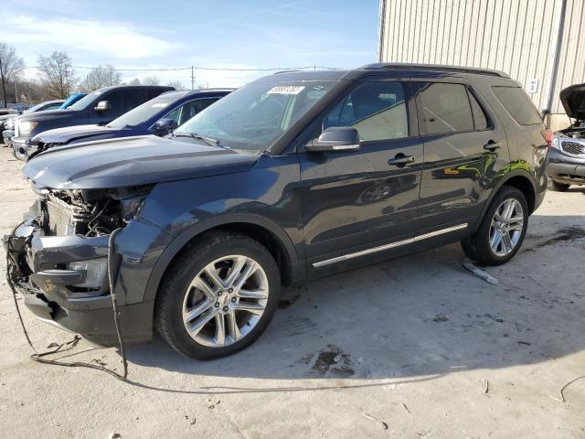 FORD EXPLORER X 2017 with VIN 1FM5K8D84HGD11105 - Photo from auction
