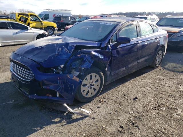 FORD FUSION S 2013 with VIN 3FA6P0G72DR133606 - Photo from auction