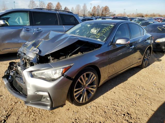 Photo 1 from auction – 2018 INFINITI Q50 LUXE with VIN JN1EV7AR0JM445803