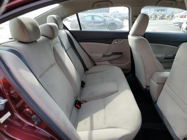 Photo 10 from auction – 2013 HONDA CIVIC LX with VIN 19XFB2F56DE256739