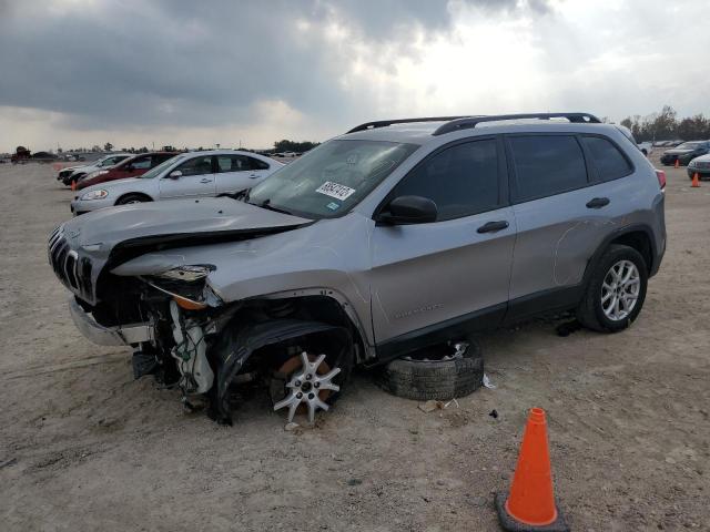 Photo 1 from auction – 2016 JEEP CHEROKEE S with VIN 1C4PJLAB4GW113793