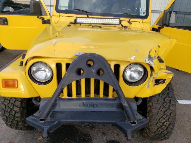 Photo 12 from auction – 2000 JEEP WRANGLER / with VIN 1J4FA49S4YP788653