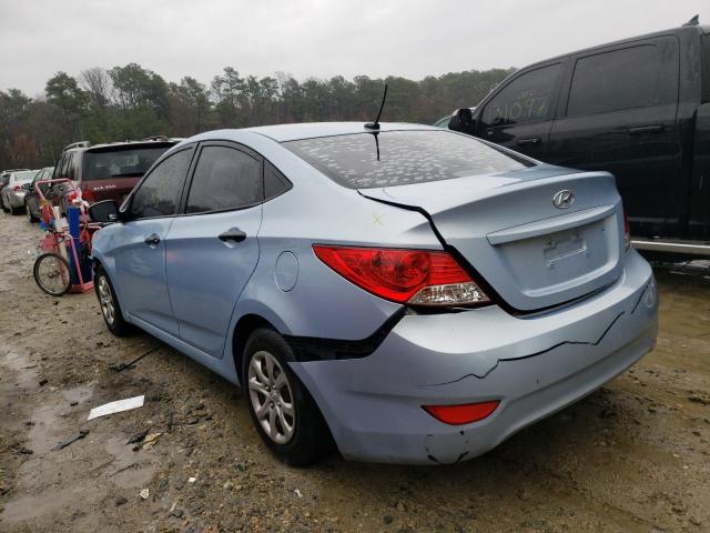 Photo 2 from auction – 2012 HYUNDAI ACCENT GLS with VIN KMHCT4AEXCU095651