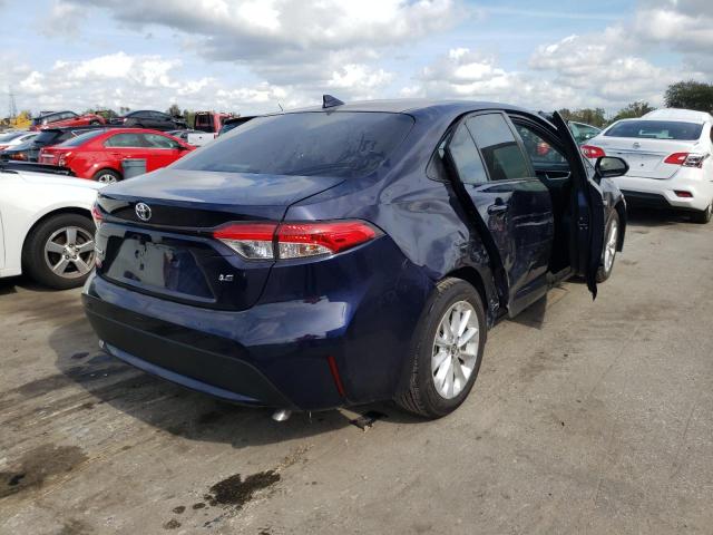 Photo 3 from auction – 2021 TOYOTA COROLLA LE with VIN JTDVPMAE7MJ174263