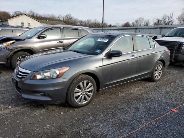 HONDA ACCORD EXL 2012 with VIN 1HGCP3F8XCA017718 - Photo from auction