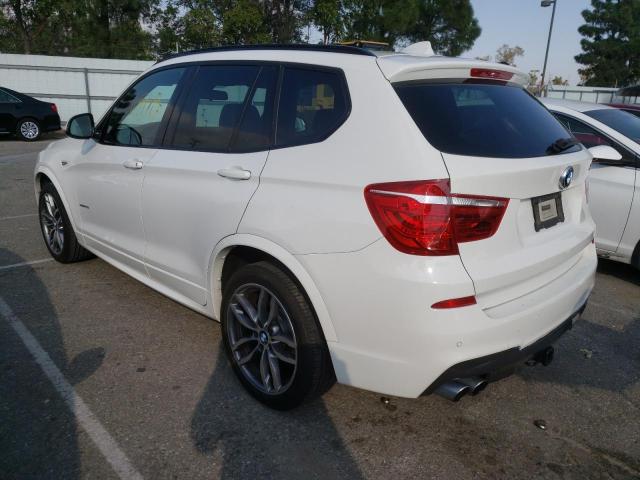 Photo 2 from auction – 2015 BMW X3 SDRIVE2 with VIN 5UXWZ7C54F0F76247