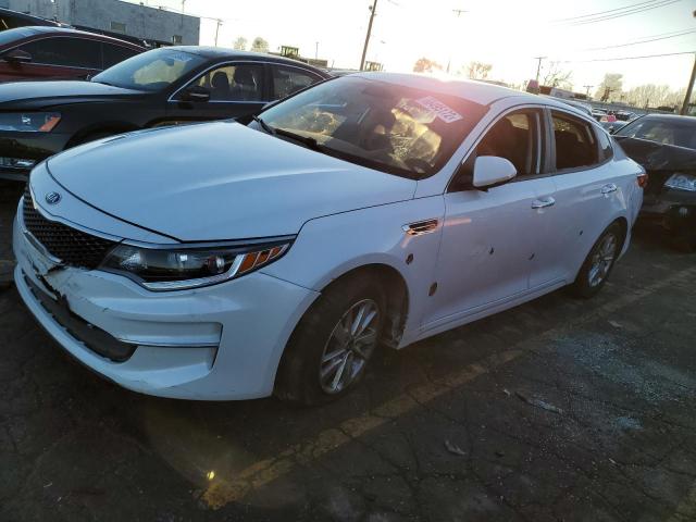 KIA OPTIMA LX 2018 with VIN 5XXGT4L35JG182636 - Photo from auction
