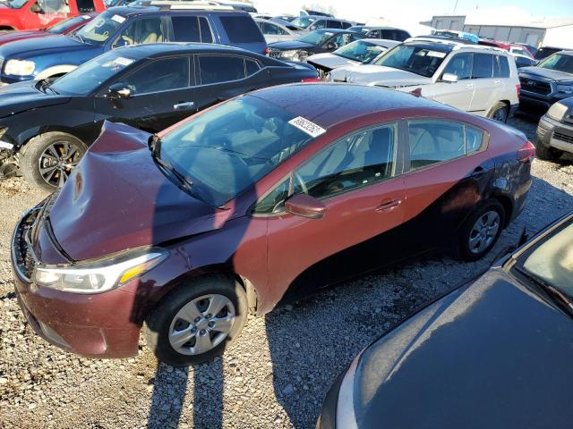 KIA FORTE LX 2018 with VIN 3KPFK4A74JE220614 - Photo from auction