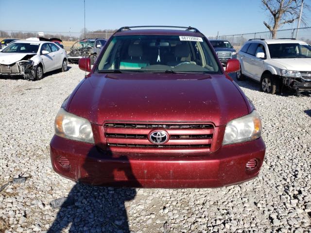 Photo 5 from auction – 2005 TOYOTA HIGHLANDER with VIN JTEGD21A550109305