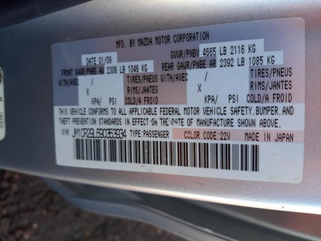 Photo 14 from auction – 2009 MAZDA 5 with VIN JM1CR29L690353934