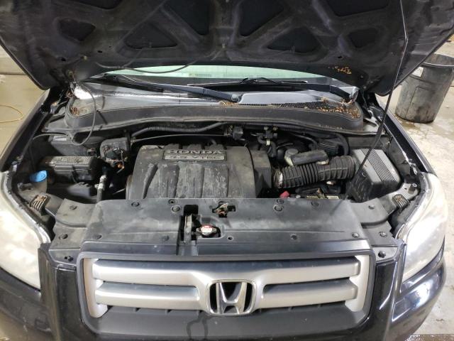 Photo 12 from auction – 2006 HONDA PILOT EX with VIN 2HKYF187X6H527273