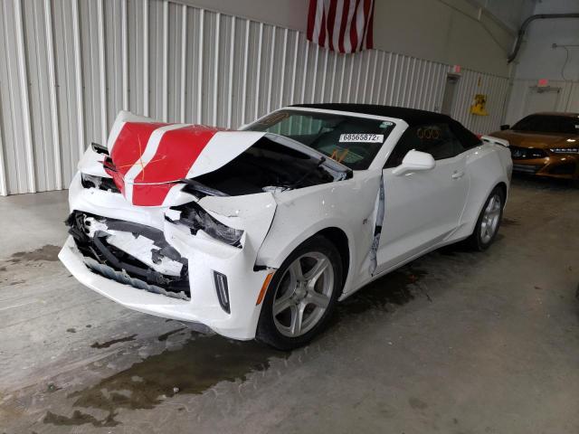 Photo 1 from auction – 2018 CHEVROLET CAMARO LT with VIN 1G1FD3DS6J0174497