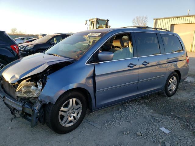 HONDA ODYSSEY EX 2007 with VIN 5FNRL38437B019824 - Photo from auction