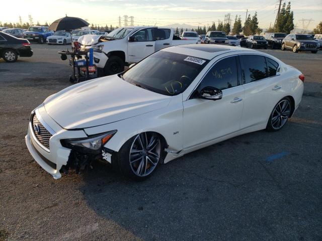 Photo 1 from auction – 2017 INFINITI Q50 PREMIU with VIN JN1EV7AP8HM736915