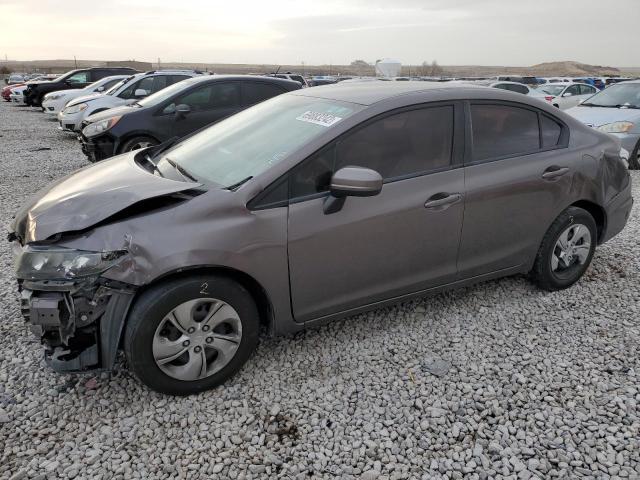 HONDA CIVIC LX 2015 with VIN 19XFB2F56FE267422 - Photo from auction