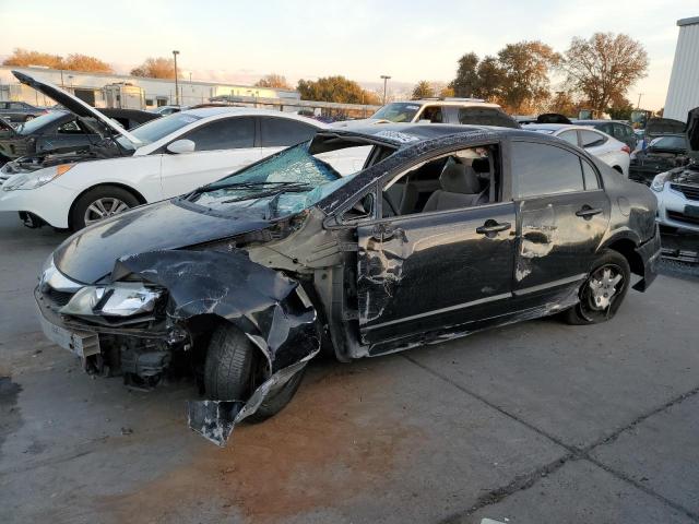 HONDA CIVIC LX 2009 with VIN 19XFA16559E044676 - Photo from auction