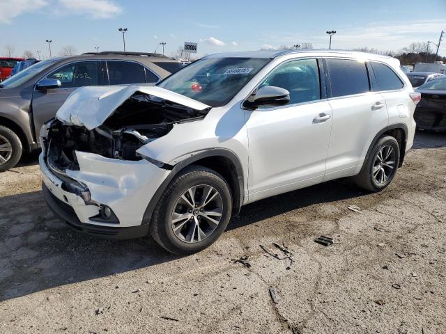 TOYOTA HIGHLANDER 2016 with VIN 5TDJKRFH1GS270653 - Photo from auction
