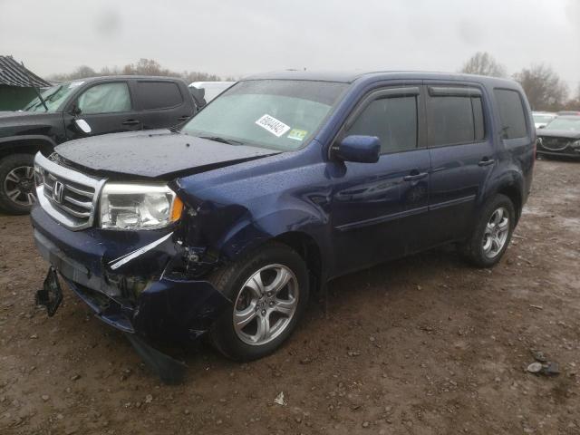 HONDA PILOT EX 2014 with VIN 5FNYF4H45EB045752 - Photo from auction