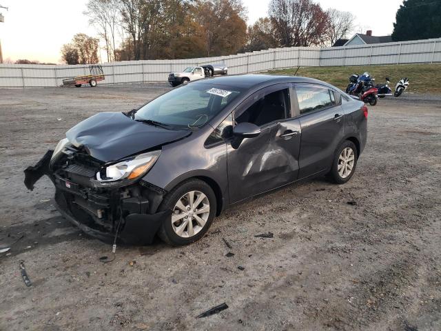 KIA RIO EX 2013 with VIN KNADN4A35D6300281 - Photo from auction