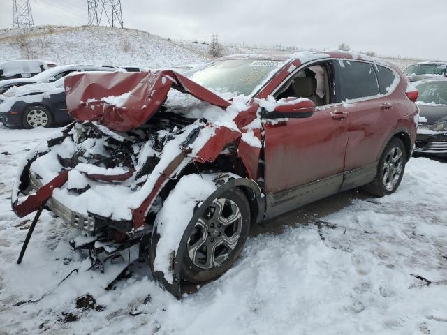 HONDA CR-V EX 2017 with VIN 2HKRW2H50HH683110 - Photo from auction